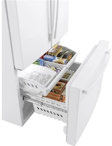 GNE27JGMWW - REFRIGERATORS - GE - French 3-Door - White - Open Box - Image 10