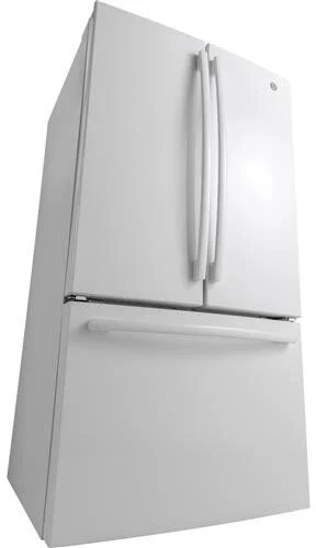 GNE27JGMWW - REFRIGERATORS - GE - French 3-Door - White - Open Box - Image 3