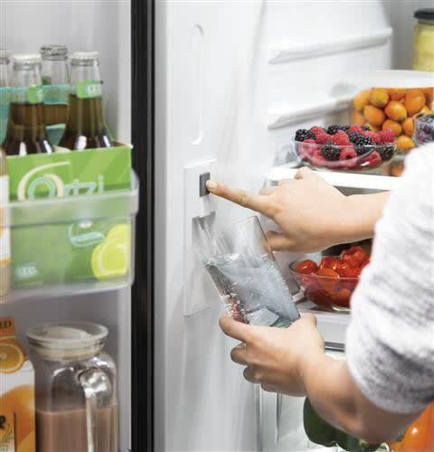 GNE27JGMWW - REFRIGERATORS - GE - French 3-Door - White - Open Box - Image 6