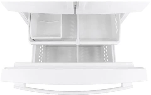 GNE27JGMWW - REFRIGERATORS - GE - French 3-Door - White - Open Box - Image 9