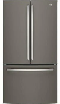 GNE27JMMES - REFRIGERATORS - GE - French 3-Door - Slate Grey - Open Box