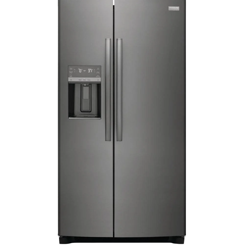 GRSC2352AD - REFRIGERATORS - Frigidaire Gallery - Side by Side - Black Stainless - New - Image 4