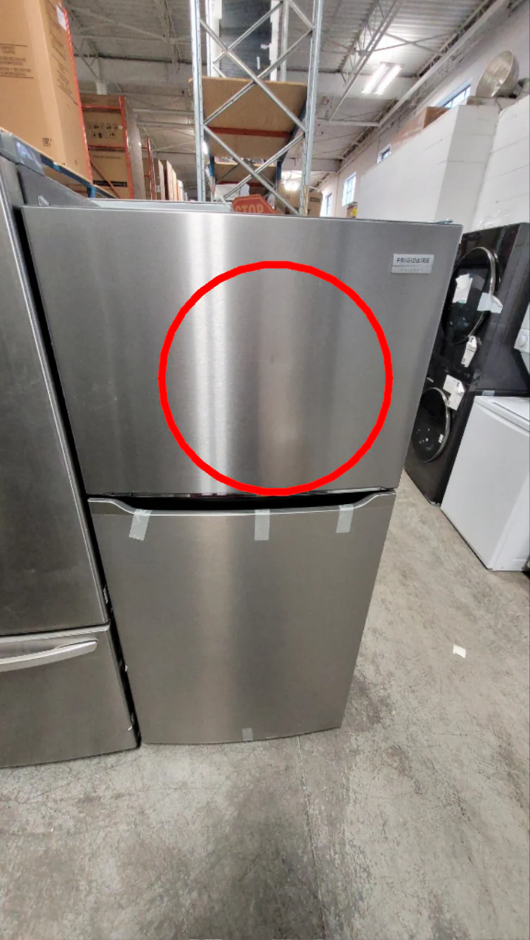 GRTE2055AF - REFRIGERATORS - Frigidaire - Top Freezer - Stainless Steel - Open Box - Image 3