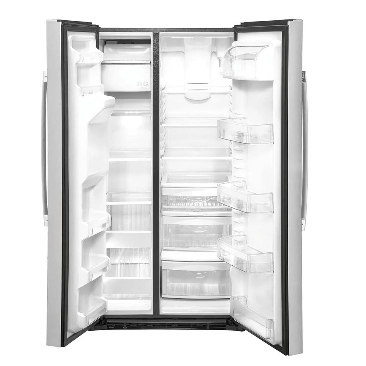 GSS25IYNFS - REFRIGERATORS - GE - Side by Side - Stainless Steel - Open Box - Image 9