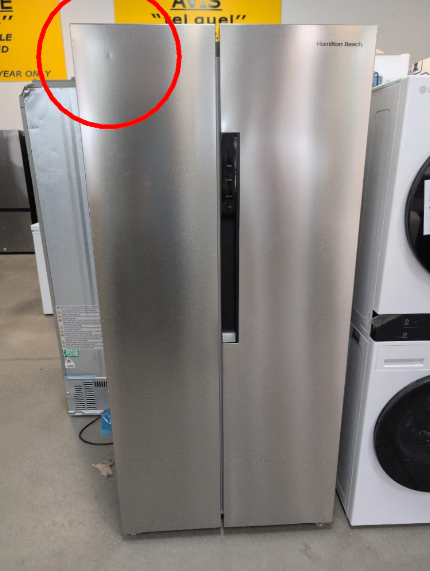 HBF-1558 - REFRIGERATORS - Hamilton Beach - Side by side - Stainless Steel - Open Box - Image 2
