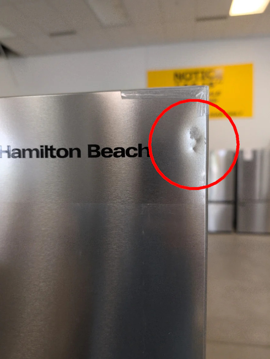 HBF-1558 - REFRIGERATORS - Hamilton Beach - Side by side - Stainless Steel - Open Box - Image 3