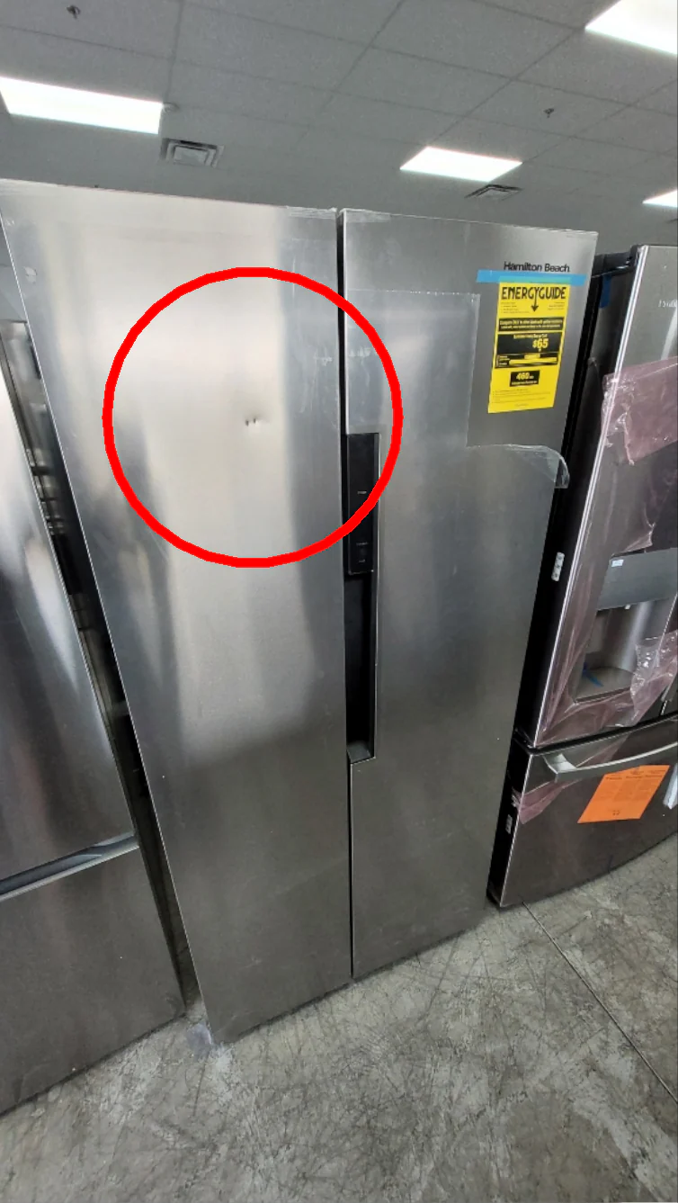 HBF-1558 - REFRIGERATORS - Hamilton Beach - Side by side - Stainless Steel - Open Box - Image 3