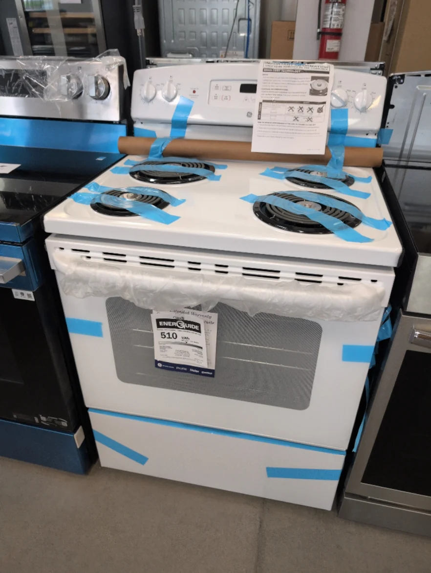 JCBS280DMWW - RANGES - GE - Electric - White - Open Box - Image 2