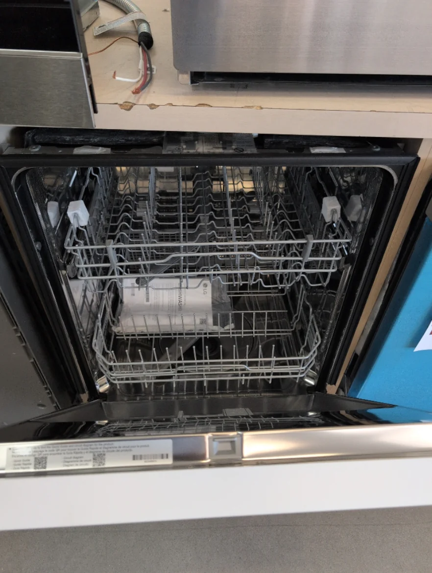 LDFC2423W - DISHWASHERS - LG - Front Controls Single Drawer - White - Open Box - Image 2