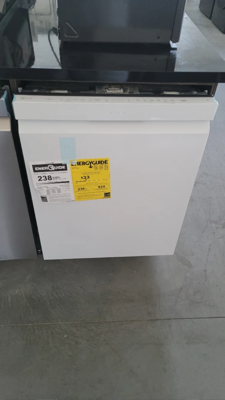LDPN4542W - DISHWASHERS - LG - Top Controls - White - Open Box - Image 2