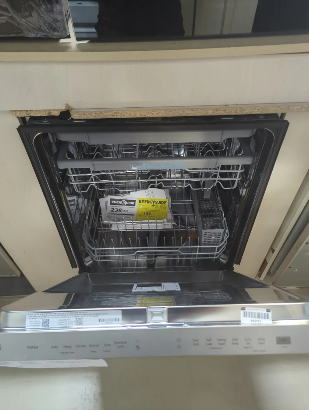 LDPN454HT - DISHWASHERS - LG - Top Controls - Stainless Steel - Open Box - Image 3