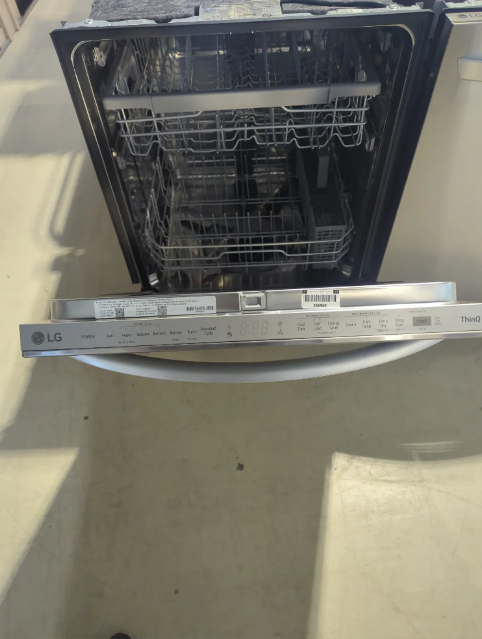 LDTS5552S - DISHWASHERS - LG - Top Controls - Stainless Steel - Open Box - Image 3