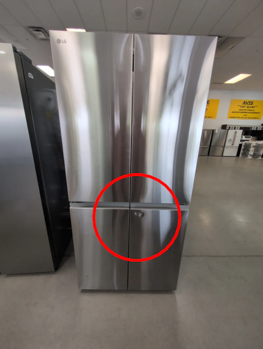 LF19C8200S - REFRIGERATORS - LG - French 4-Door - Stainless Steel - Open Box - Image 3