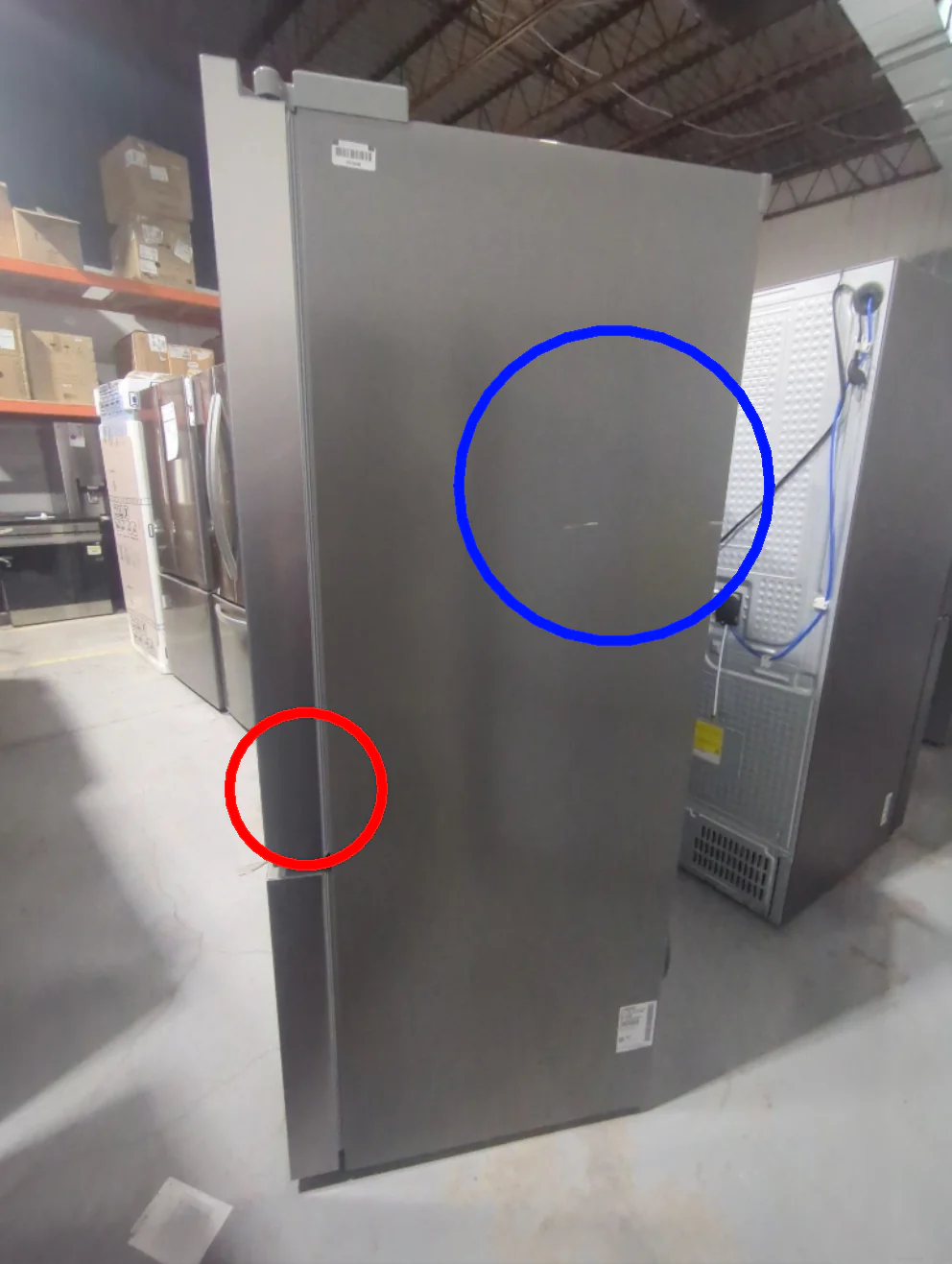 LF20C6330S - REFRIGERATORS - LG - French 3-Door - Stainless Steel - Open Box - Image 3