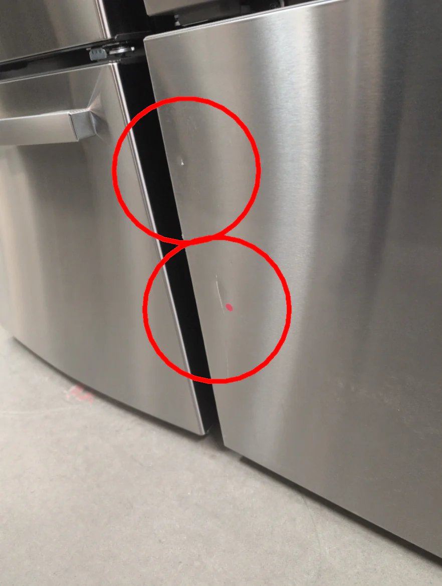LF21G6201S - REFRIGERATORS - LG - French 3-Door - Stainless Steel - Open Box - Image 3