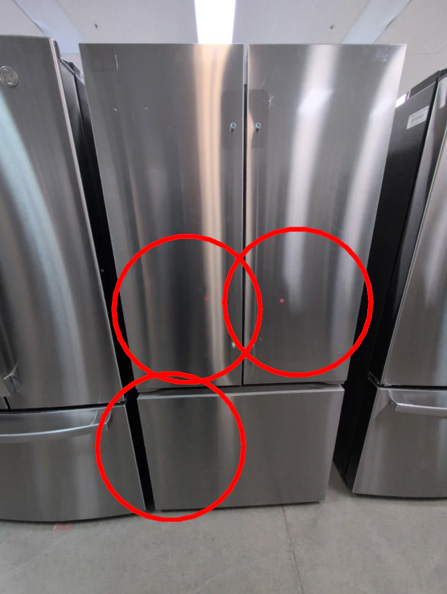 LF21G6201S - REFRIGERATORS - LG - French 3-Door - Stainless Steel - Open Box - Image 6