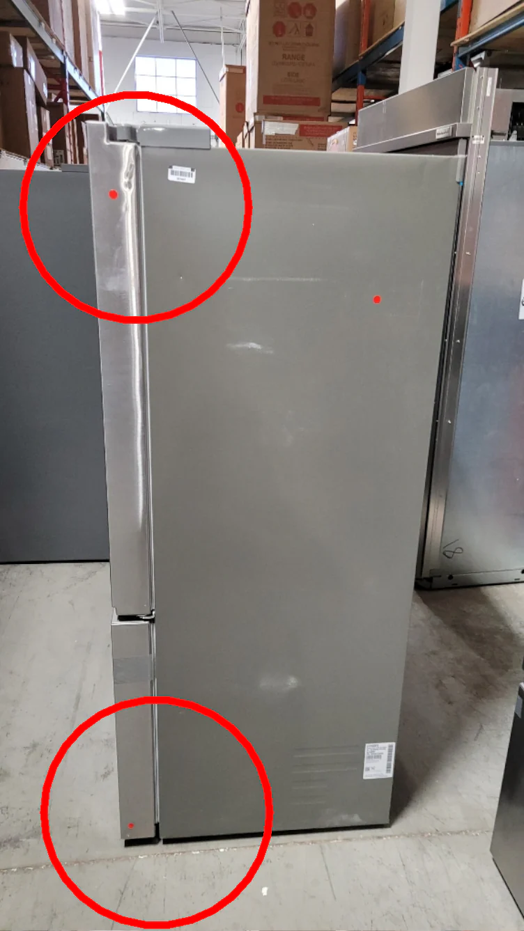 LF21G6201S - REFRIGERATORS - LG - French 3-Door - Stainless Steel - Open Box - Image 3