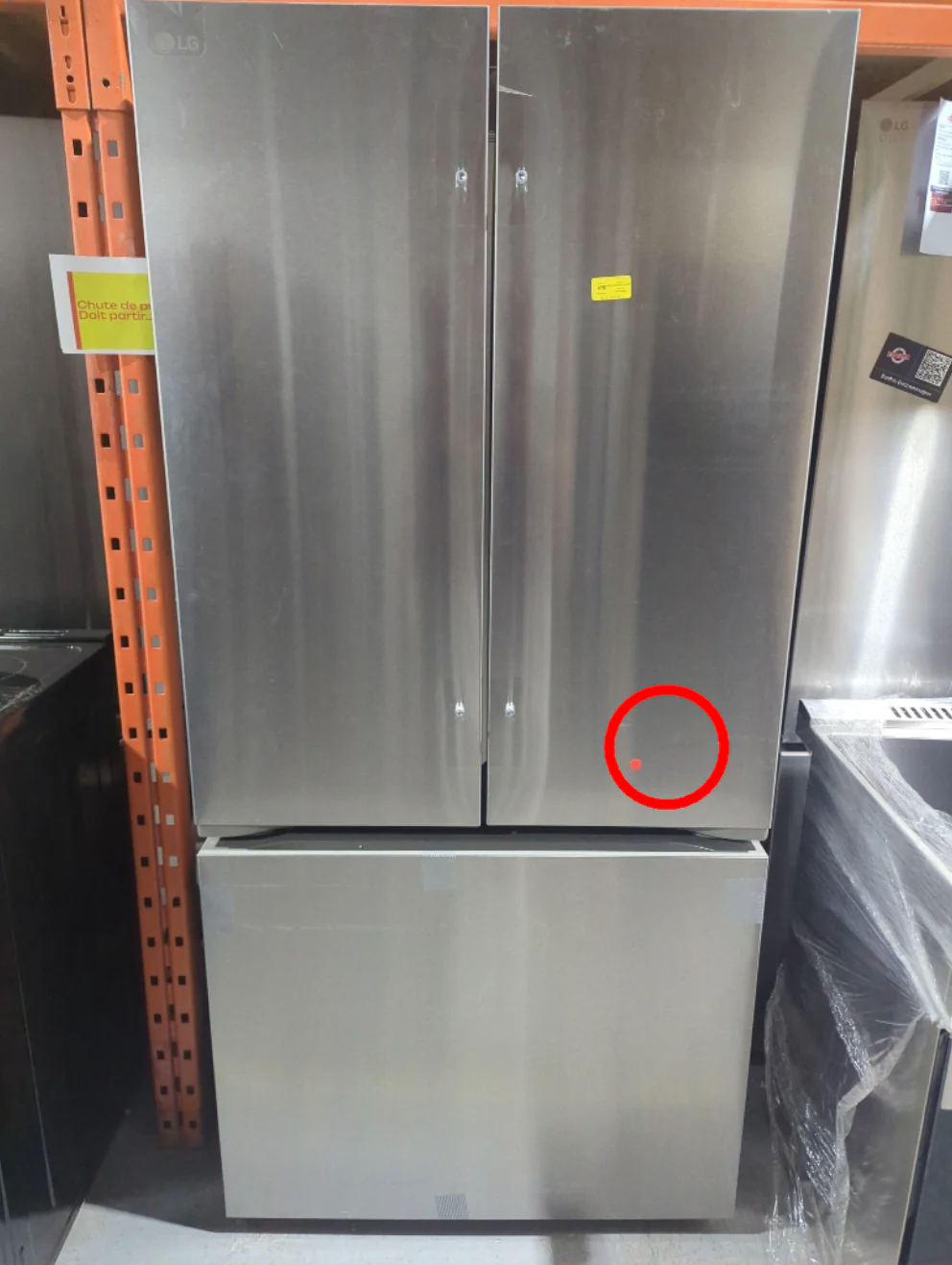 LF21G6201S - REFRIGERATORS - LG - French 3-Door - Stainless Steel - Open Box - Image 2