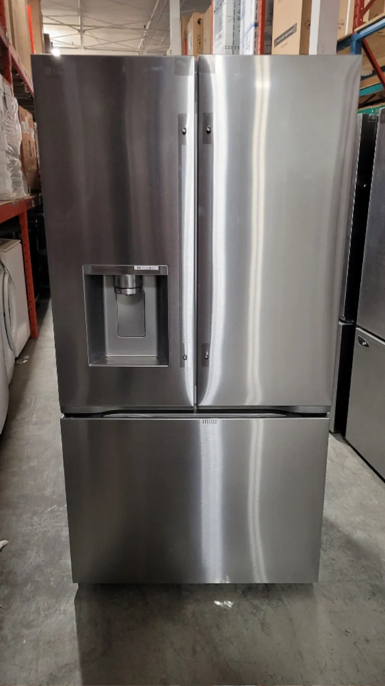 LF24Z6330S - REFRIGERATORS - LG - French 3-Door - Stainless Steel - Open Box - Image 2