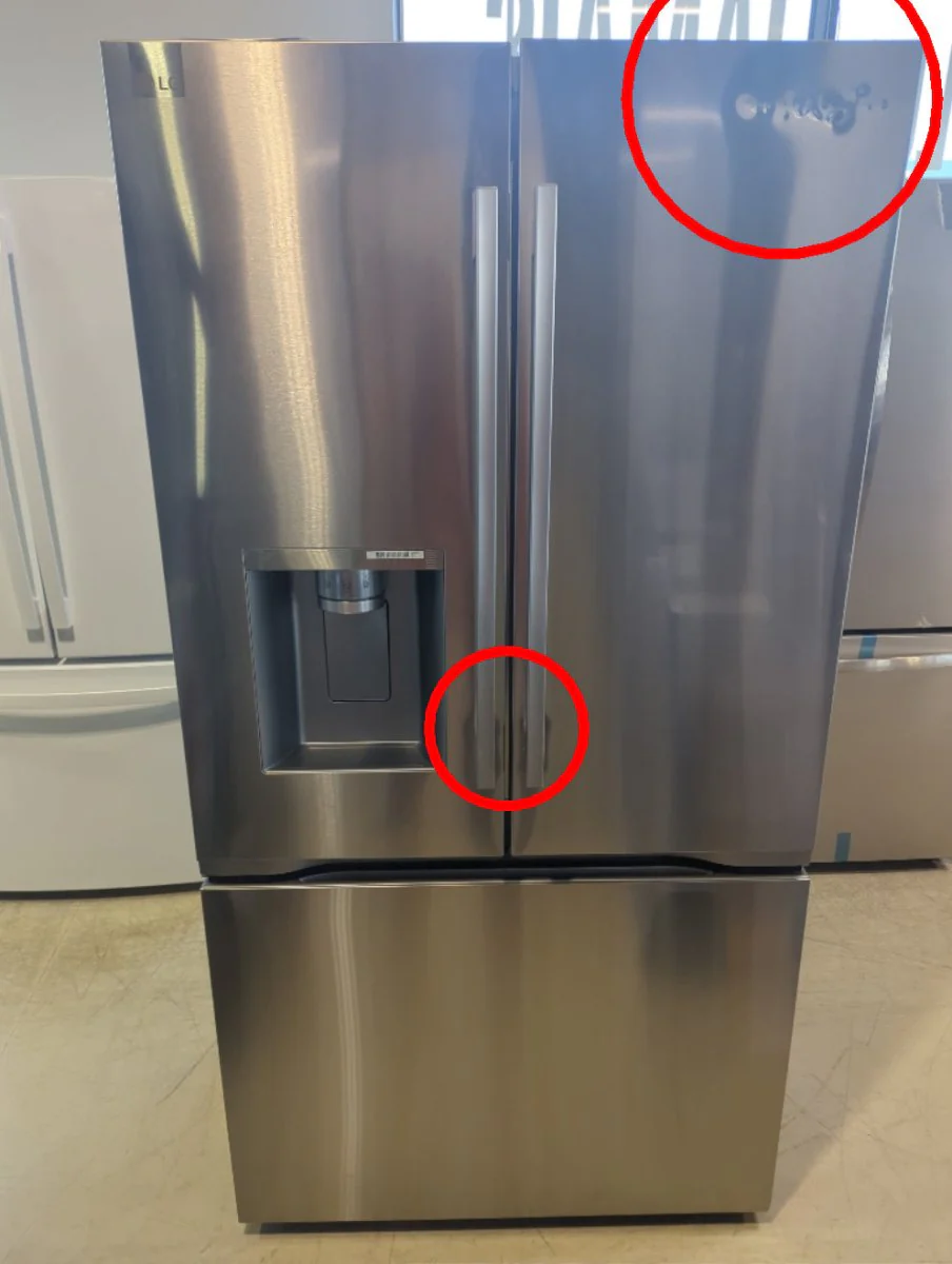 LF24Z6530S - REFRIGERATORS - LG - French 3-Door - Stainless Steel - Open Box - Image 3