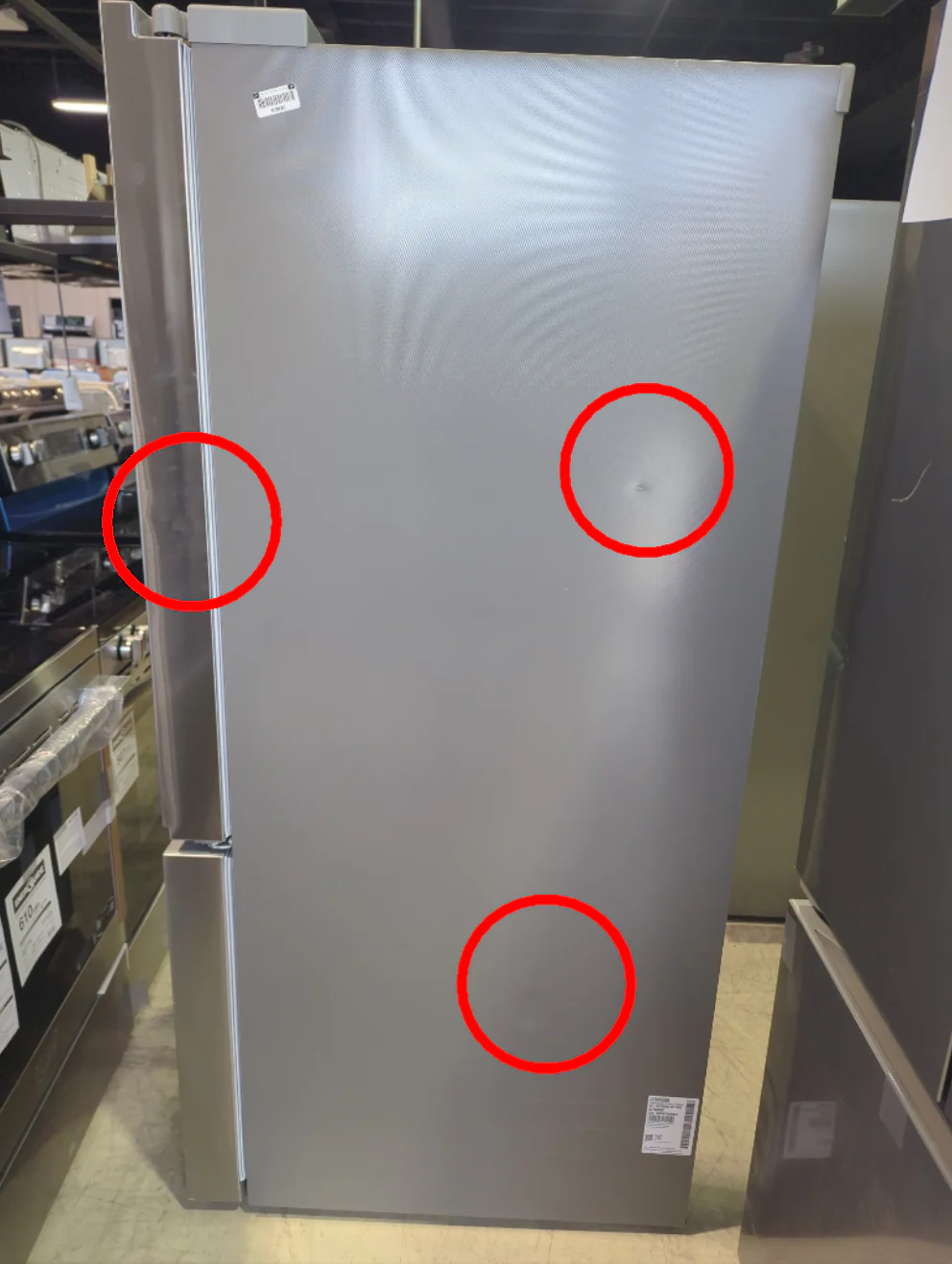 LF25H6330S - REFRIGERATORS - LG - French 3-Door - Stainless Steel - Open Box - Image 4