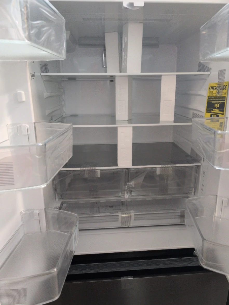 LF25S6200D - REFRIGERATORS - LG - French 3-Door - Black Stainless - Open Box - Image 2