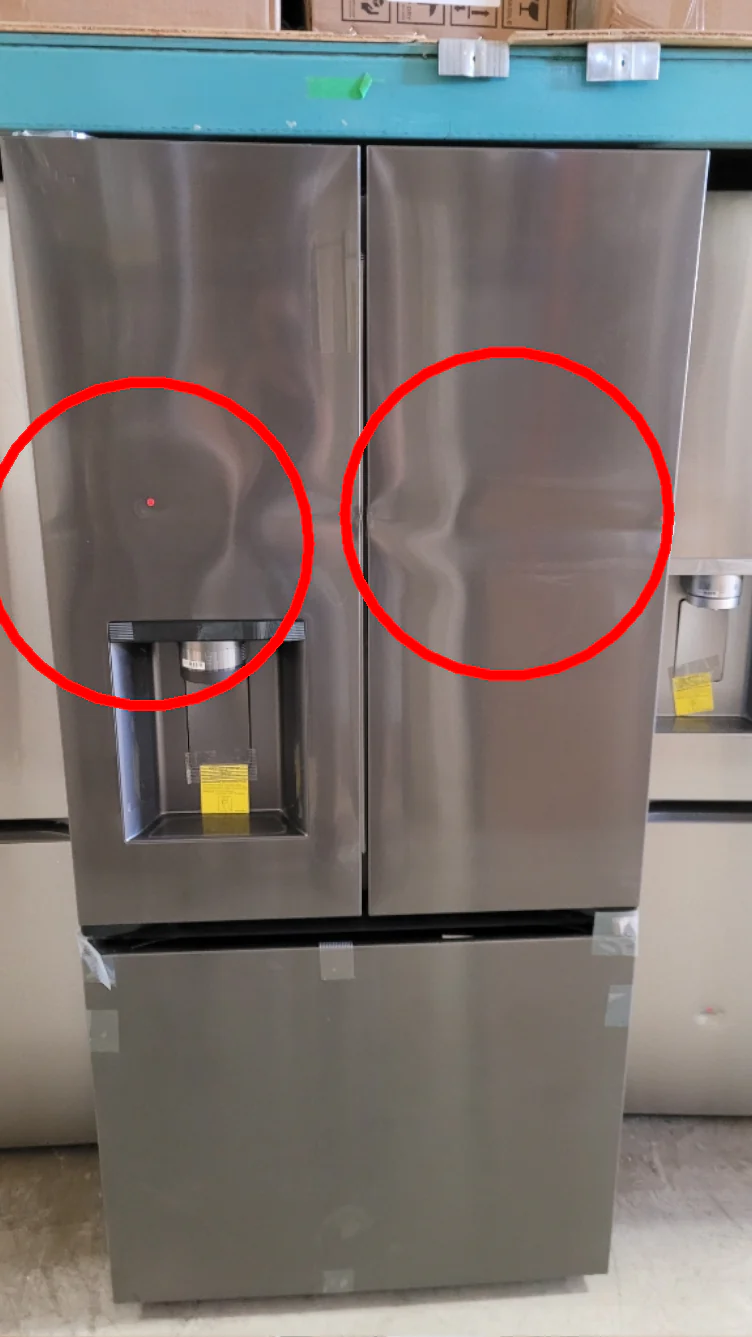 LF25S6330D - REFRIGERATORS - LG - French 3-Door - Black Stainless - Open Box - Image 3