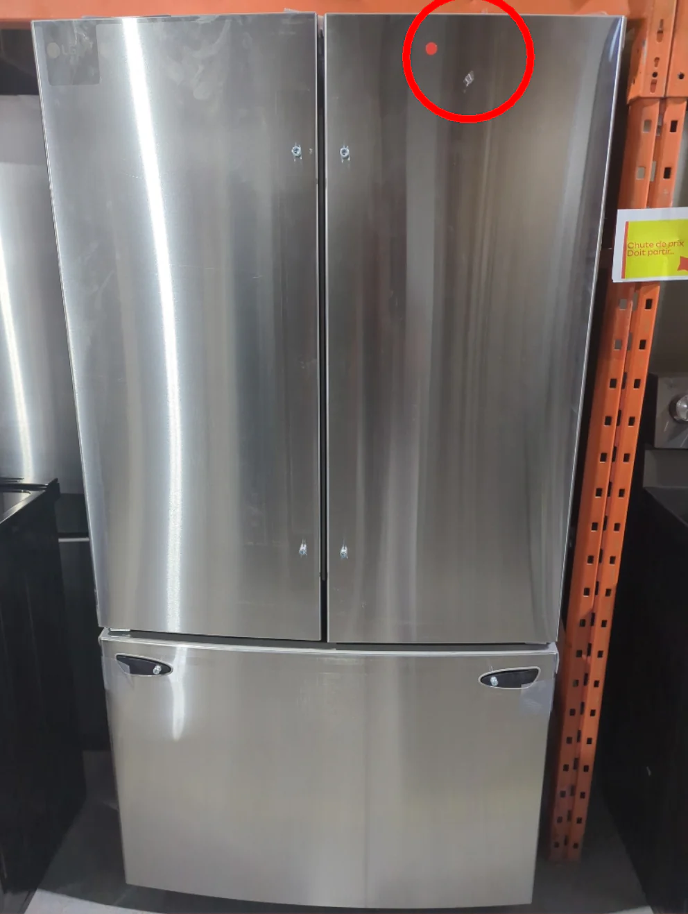 LF29T6000S - REFRIGERATORS - LG - French 3-Door - Stainless Steel - Open Box - Image 2