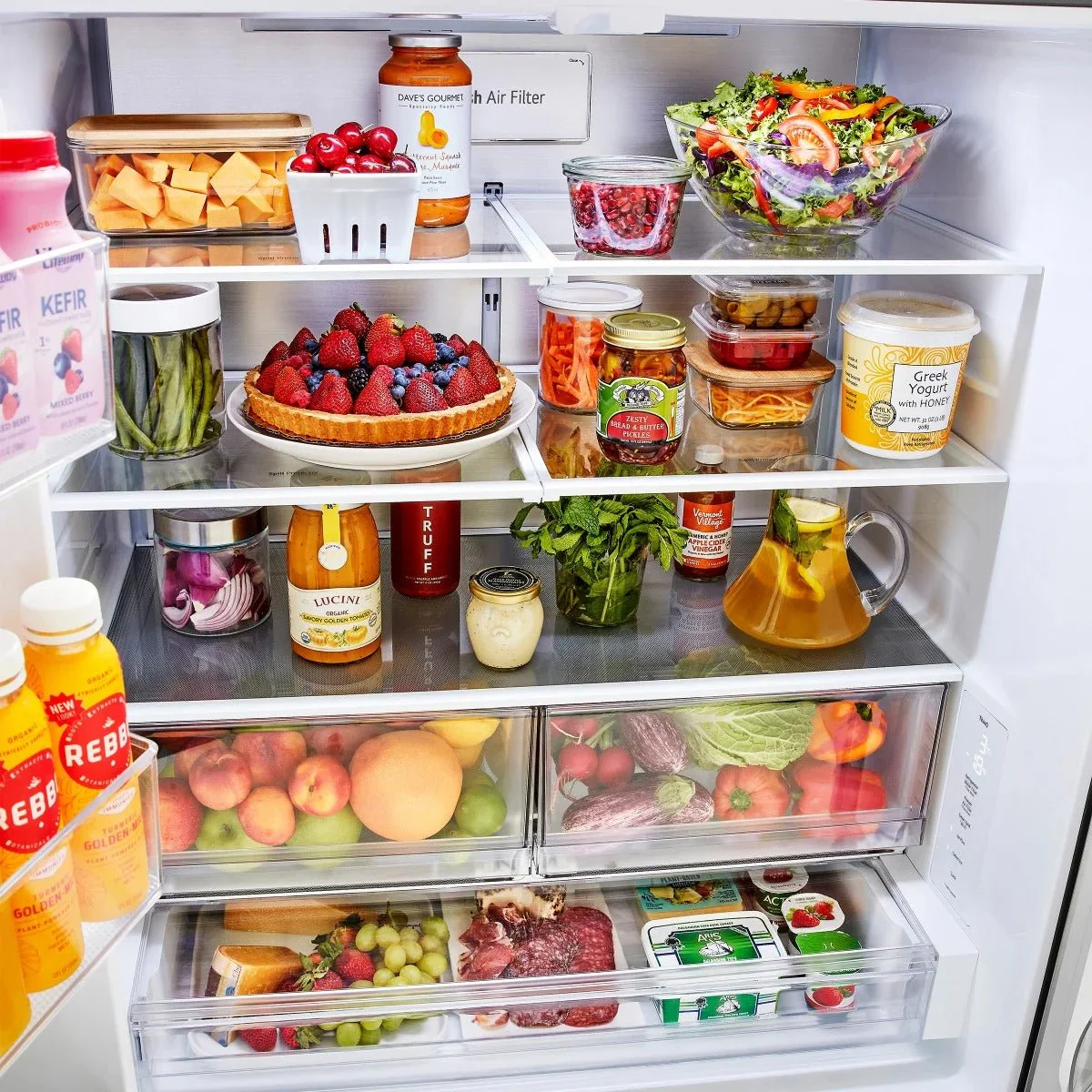 LF32S6000S - REFRIGERATORS - LG - French 3-Door - Stainless Steel - Open Box - Image 19