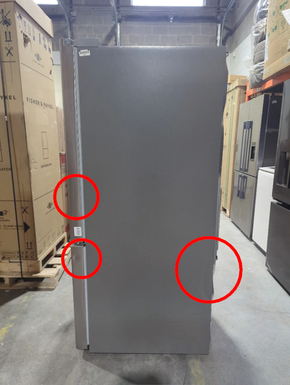 LRDNS2200S - REFRIGERATORS - LG - Bottom Freezer - Stainless Steel - Open Box - Image 3