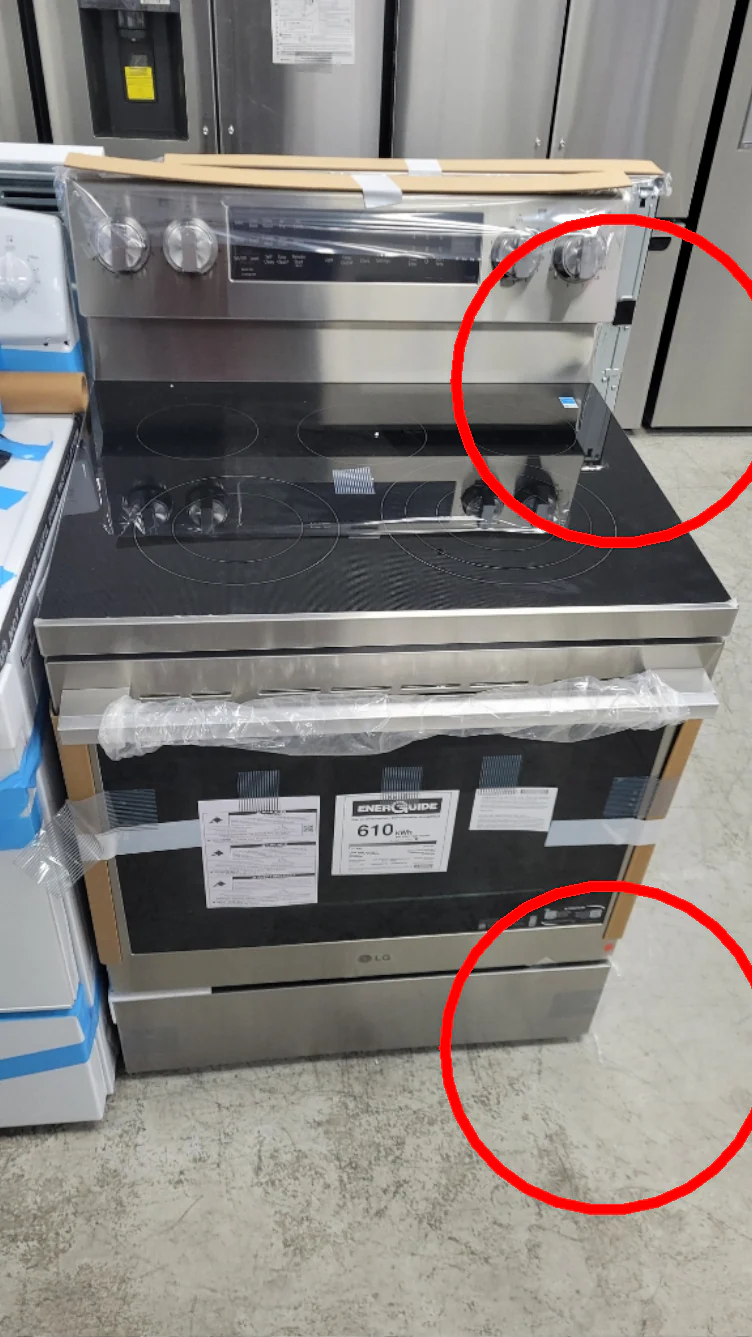 LREN6325XE - RANGES - LG - Electric - Stainless Steel - Open Box - Image 3