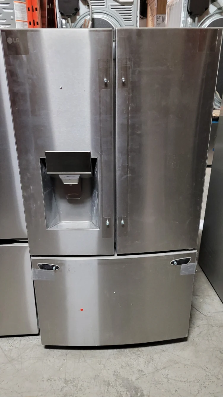 LRFS28XBS - REFRIGERATORS - LG - French 3-Door - Stainless Steel - Open Box - Image 2