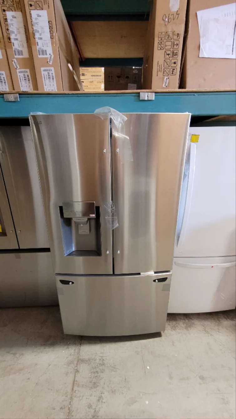 LRFS28XBS - REFRIGERATORS - LG - French 3-Door - Stainless Steel - Open Box - Image 2