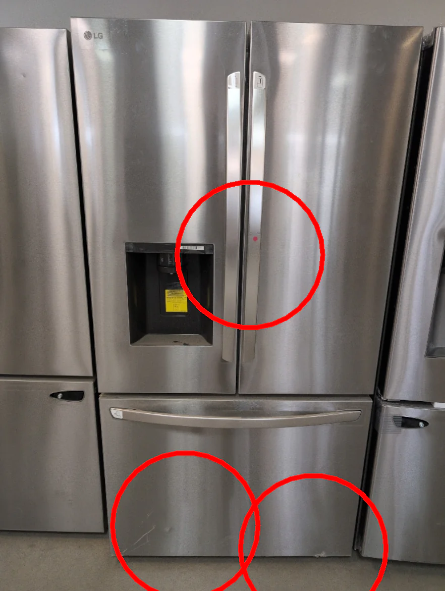 LRFXS3106S - REFRIGERATORS - LG - French 3-Door - Stainless Steel - Open Box - Image 3