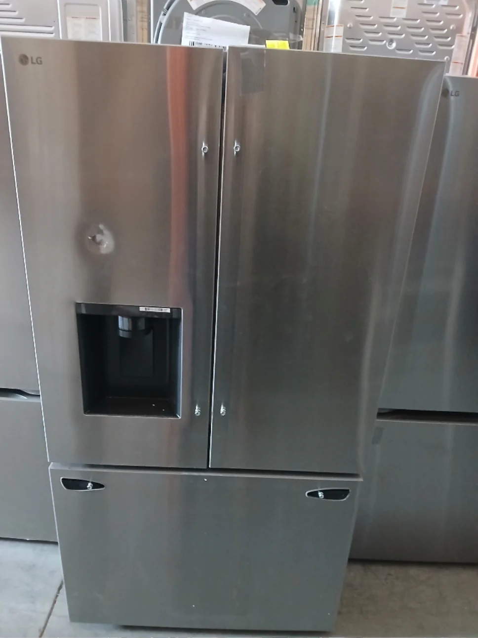 LRFXS3106S - REFRIGERATORS - LG - French 3-Door - Stainless Steel - Open Box - Image 3
