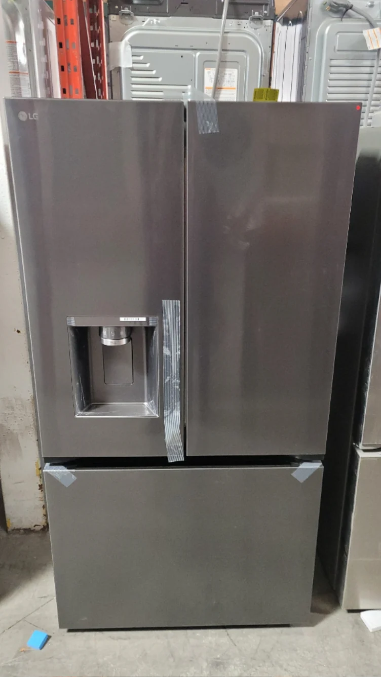 LRYXC2606D - REFRIGERATORS - LG - French 3-Door - Black Stainless - Open Box - Image 2
