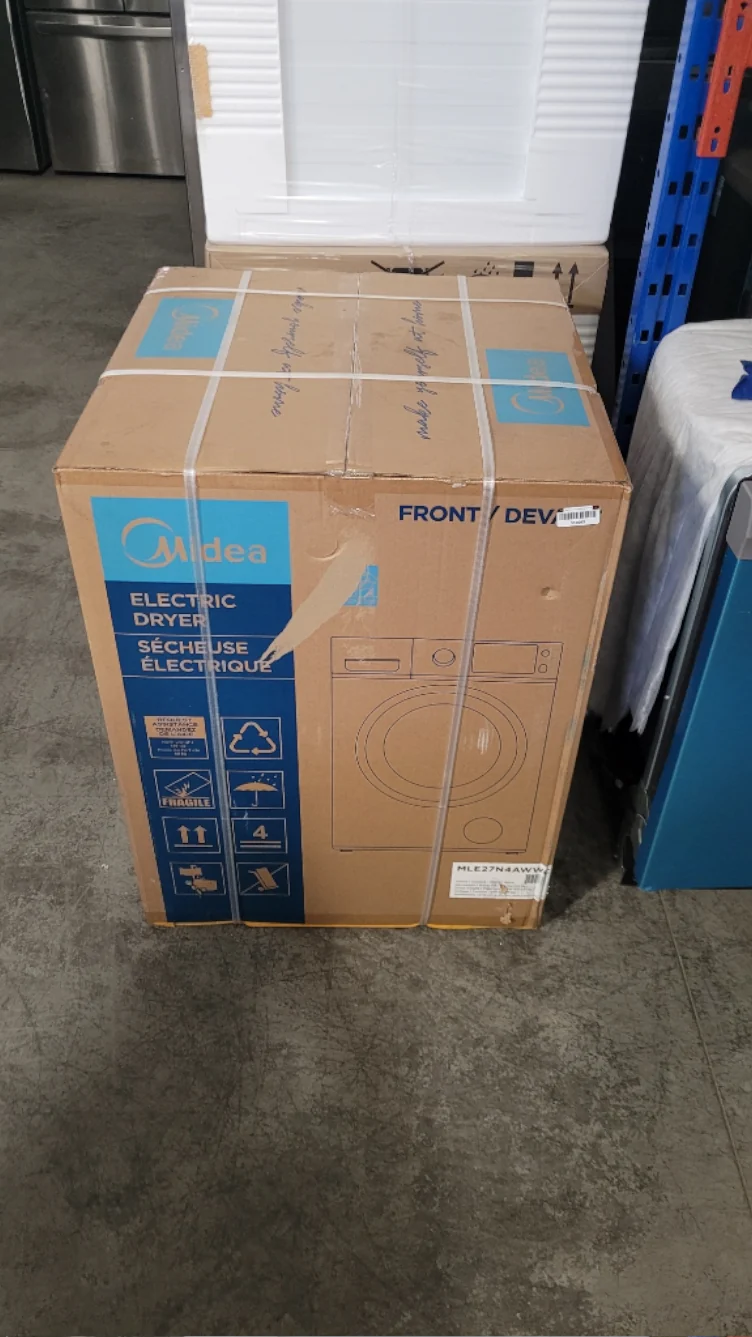 MLE27N4AWWC - DRYERS - Midea - Electric - White - Open Box - Image 2