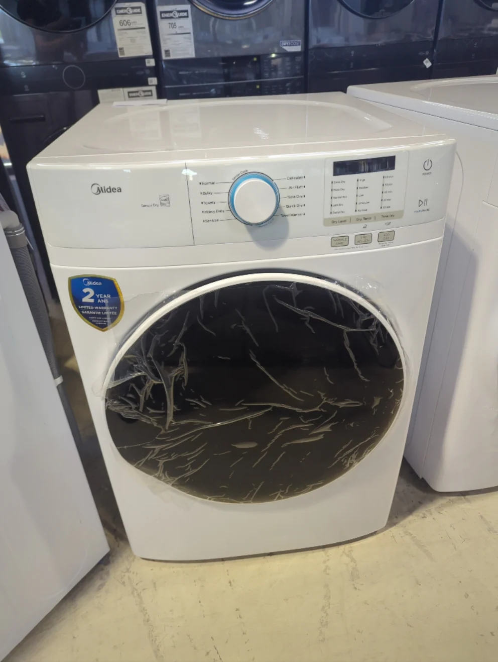 MLE52N5AWW - DRYERS - Midea - Electric - White - Open Box - Image 2