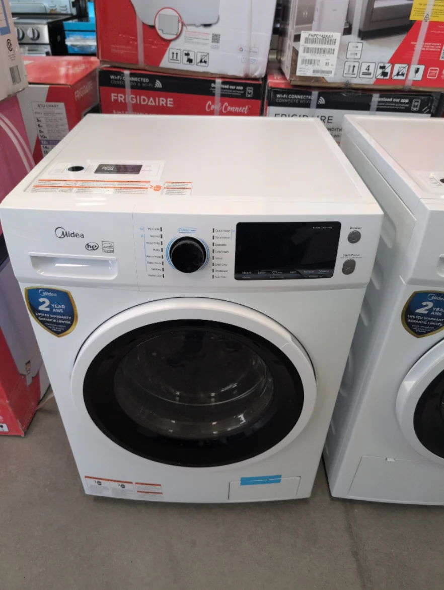 MLH27N4AWWC - WASHERS - Midea - Front Loading - White - Open Box - Image 2