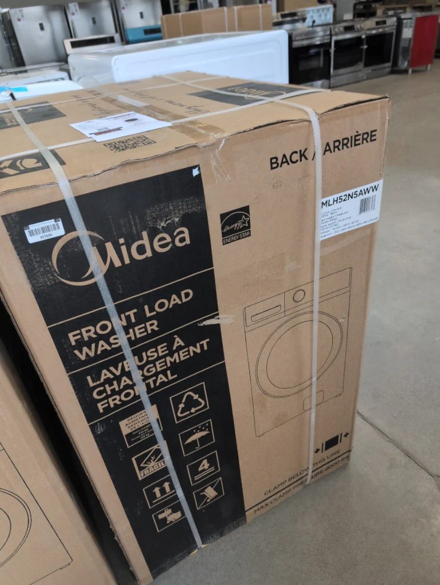 MLH52N5AWW - WASHERS - Midea - Front Loading - White - Open Box - Image 2