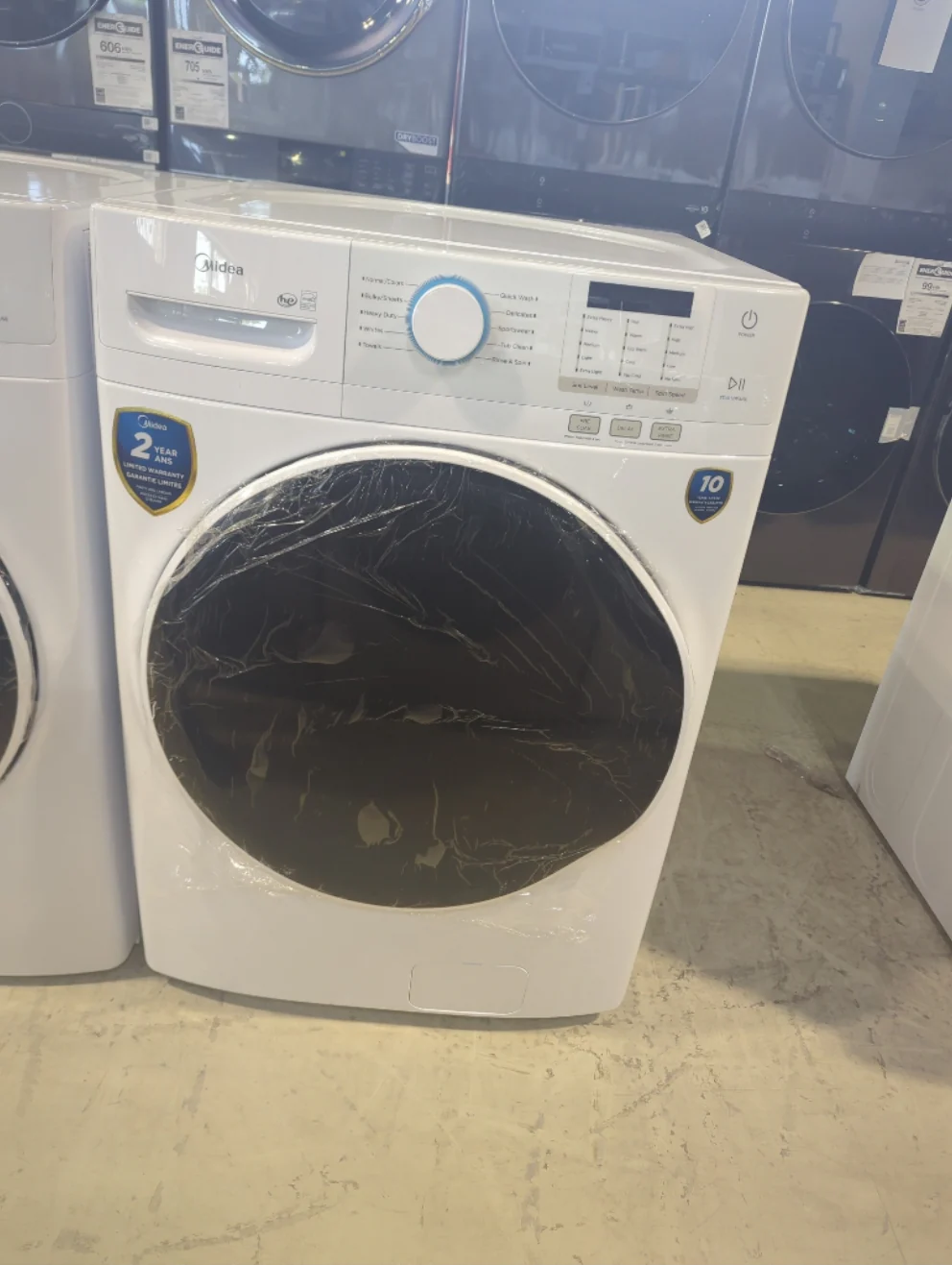 MLH52N5AWW - WASHERS - Midea - Front Loading - White - Open Box - Image 2