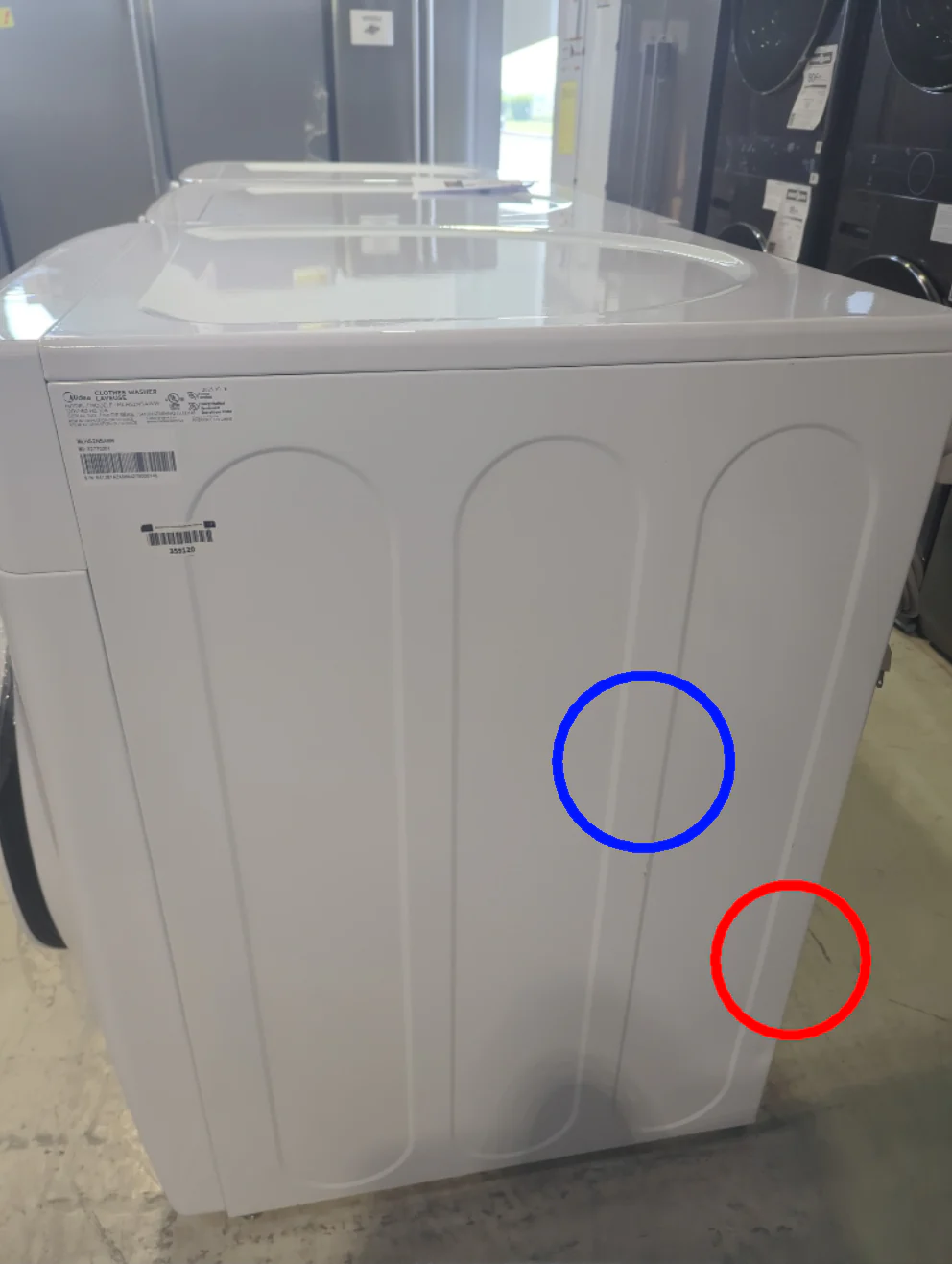 MLH52N5AWW - WASHERS - Midea - Front Loading - White - Open Box - Image 4