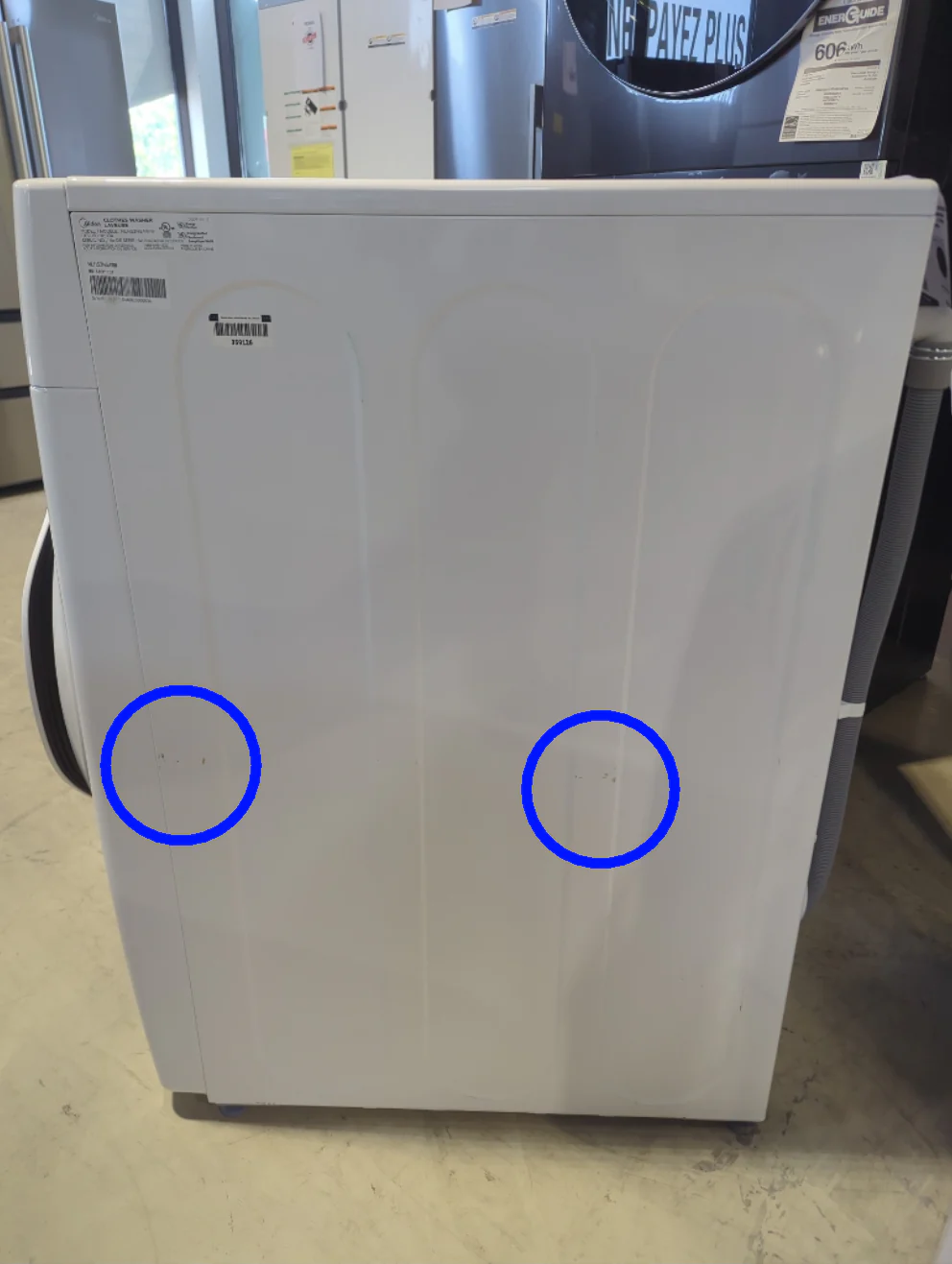 MLH52N5AWW - WASHERS - Midea - Front Loading - White - Open Box - Image 3
