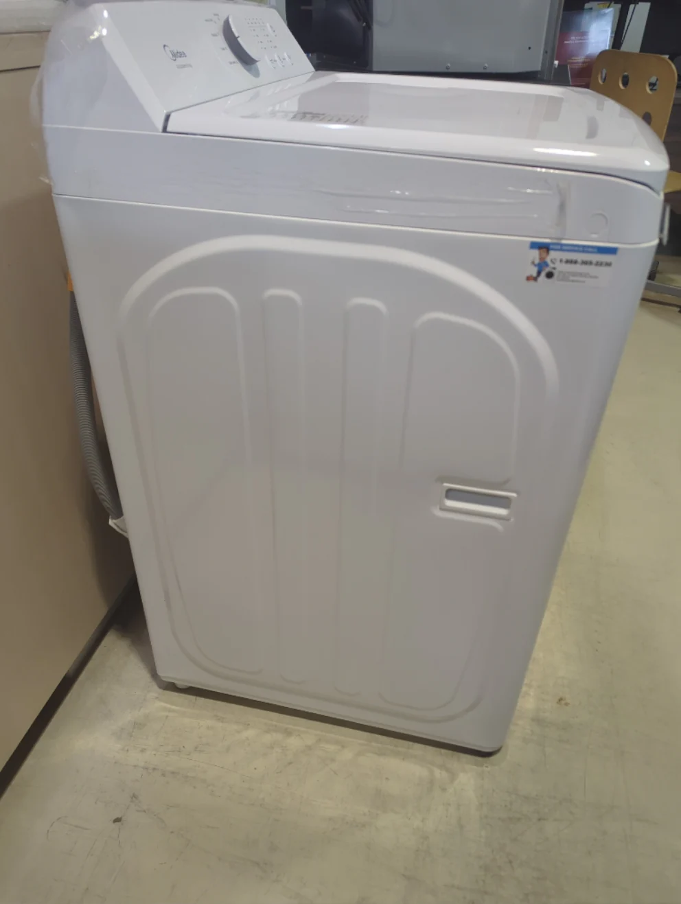 MLTW42A2BWW - WASHERS - Midea - Top Loading - White - Open Box - Image 4