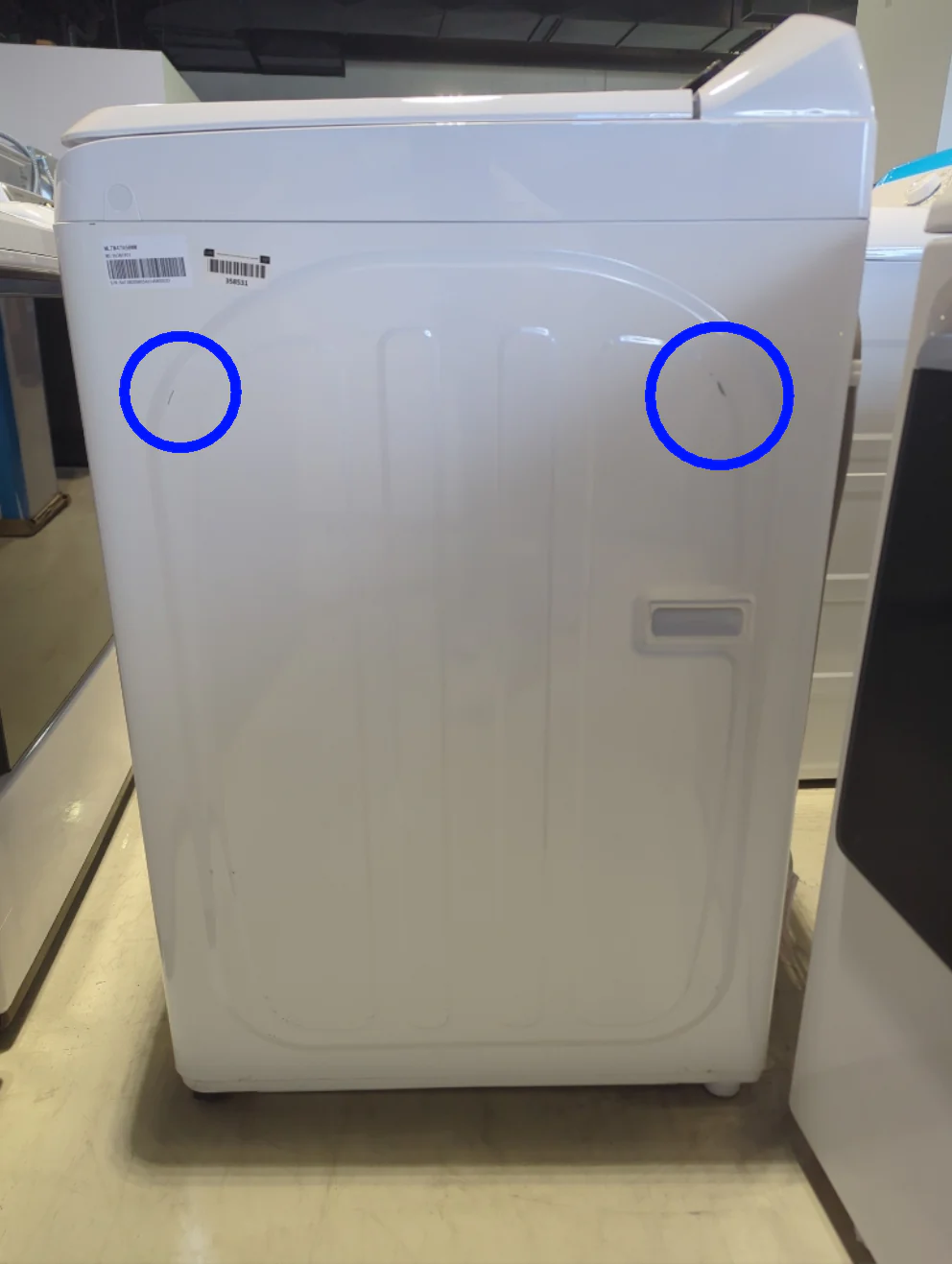 MLTW47A5BWW - WASHERS - Midea - Top Loading - White - Open Box - Image 4
