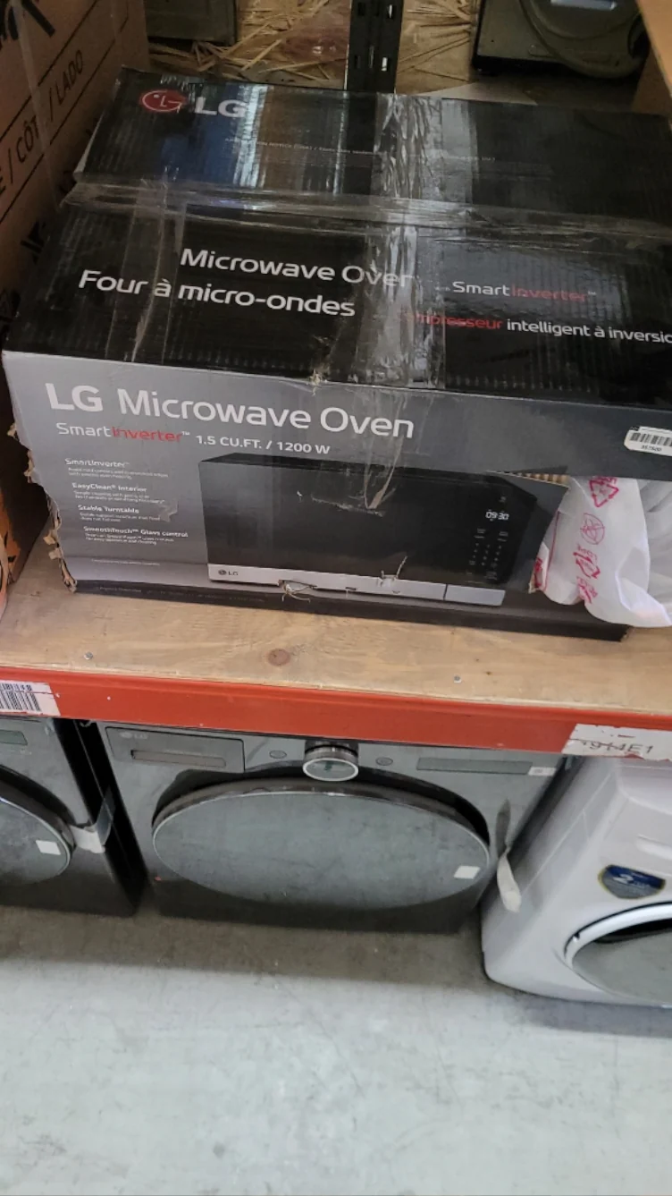 MSER1590S - MICROWAVES OVENS - LG - Countertop - Stainless Steel - Open Box - Image 2