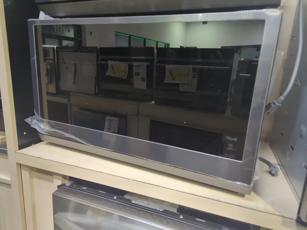MVEL2137D - MICROWAVES OVENS - LG - Over-The-Range - Black Stainless - Open Box - Image 2