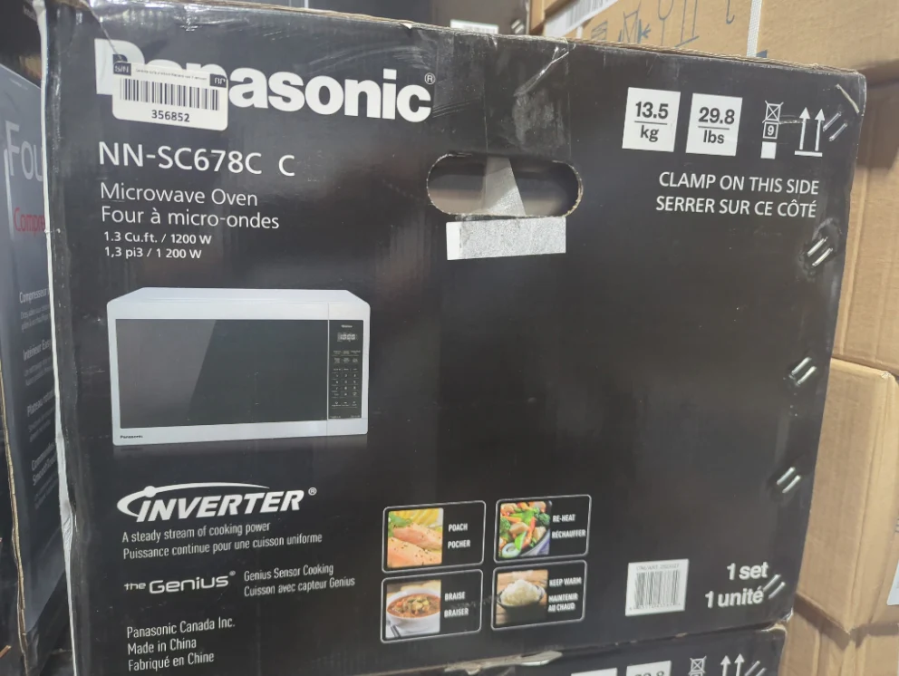 NNSC678CC - MICROWAVES OVENS - Panasonic - Countertop - Stainless Steel - Open Box - Image 2