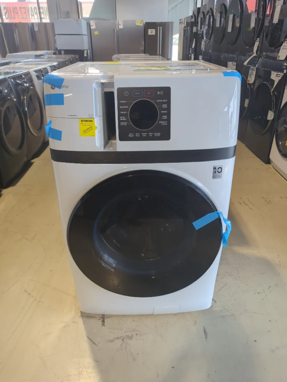PFQ83HSLWWW - LAUNDRY CENTERS - GE profile - All-In-One - Electric - White - Open Box - Image 2