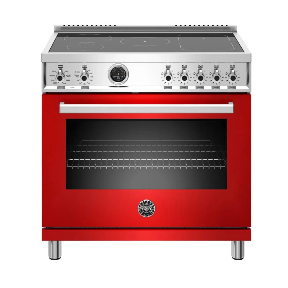 PROF365INSROT - RANGES - BERTAZZONI - Electric - Red - Open Box